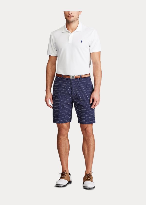 Ralph Lauren Classic Fit Seersucker Shorts Herre Danmark (FNAUK7369)